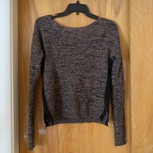 Rubbish Black and Brown Knit Sweater